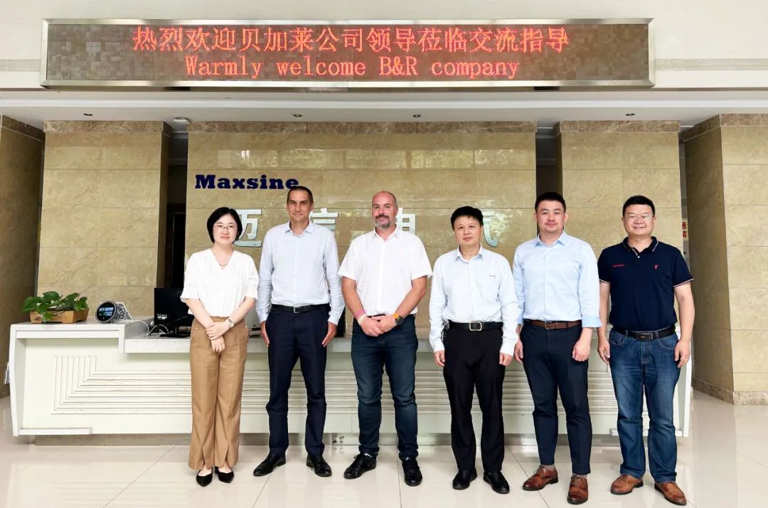 【邁信電氣】接待B&R（A Member Of The ABB Group）專家，交流伺服產(chǎn)品和技術(shù)成果